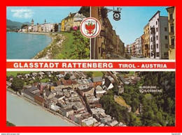 CPSM/gf  RATTENBERG (Autriche).  Multivues.  Sehenswert,  Burgruine Schlossberg ..*5703 - Rattenberg