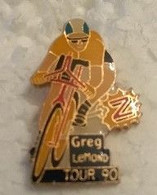 Pin's - Sports - Cyclisme - Vélo - Greg LEMOND - SAISON 91 - - Cyclisme