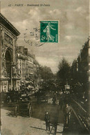 Paris * 2ème 3ème 10ème * Le Boulevard St Denis * Attelage - Paris (02)