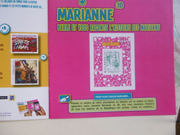 FRANCE ADHESIF     P864A * *    MARIANNE    L ENGAGEE  3 D  DANS SON DOCUMENT - Andere & Zonder Classificatie