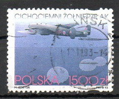 POLOGNE. N°3263 Oblitéré De 1993. Parachutisme/Avion. - Parachutisme