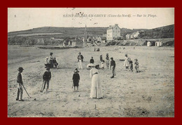 Saint Michel En Grève , Sur La Plage - Saint-Michel-en-Grève