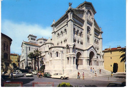 Principauté De Monaco La Cathédrale ( Où Repose La Princesse Grace ; ID Ou DS Citroën , Coccinelle ; Exp  De Beausoleil - Saint Nicholas Cathedral