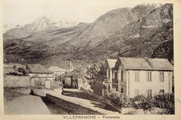 Cartolina - Villefranche ( Aosta ) - Panorama - 1928 - Otros & Sin Clasificación
