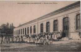 CPA 10 VILLENAUXE LA GRANDE - Ecole Des Filles - Other & Unclassified
