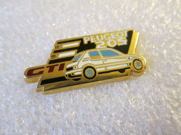 PIN'S    PEUGEOT   205   G T I    Zamak  HELIUM - Peugeot