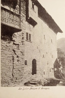 Cartolina - La Salle - Maison D'Arragon - ( Aosta ) - 1900 Ca. - Otros & Sin Clasificación