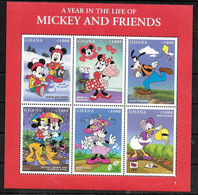 Delcampe - GHANA  Feuillet N° 2164/69   * *  ( Cote 12e ) Bd  Wait Disney Mickey - Disney