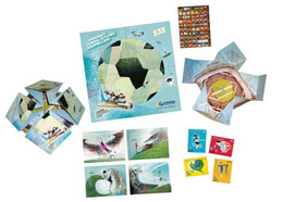 Argentina 2010 Football World Cup South Africa (HB + Postage Stamps + Fixture) MNH - Unused Stamps