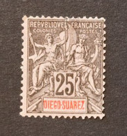 Timbre De  Ex-colonie Française - Diego-Suarez - 1893 - Neufs