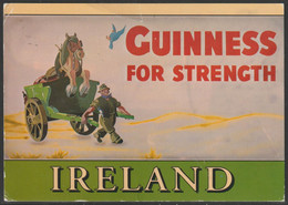 1986 - EIRE / IRLAND - Werbekarte "Guinness For Strenght"  O Gestempelt - S.Scan  (eire 2) - Cartas & Documentos
