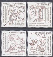 India - New Issue 02-10-2020  (Yvert 3374-3377) - Unused Stamps