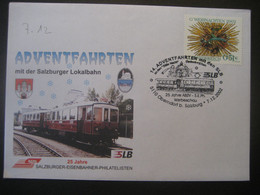 Osterreich- Oberndorf 7.12.2002 Schmuck-Beleg Der 14. Adventfahrt - Lettres & Documents