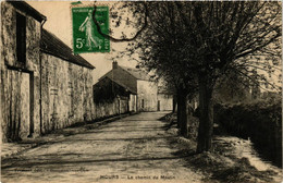 CPA Mours - Le Chemin Du Moulin (380845) - Mours