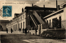 CPA BELLEGARDE La Passerelle Des Dombes Et La Gare (382206) - Bellegarde-sur-Valserine