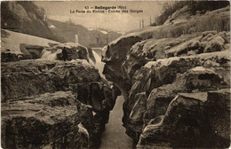 CPA BELLEGARDE La Perte Du Rhone Entrée Des Gorges (382215) - Bellegarde-sur-Valserine