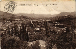 CPA BELLEGARDE Vue Panoramique Prise De La Savoie (382218) - Bellegarde-sur-Valserine