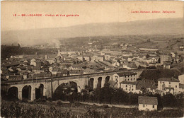 CPA AK BELLEGARDE Viaduc Et Vue Générale (382255) - Bellegarde-sur-Valserine