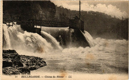 CPA BELLEGARDE Chutes Du Rhone (382403) - Bellegarde-sur-Valserine