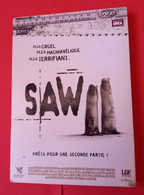 D.V.D. « SAW II - Prêt Pour La Seconde Partie ?  »  Darren Lynn Bousman X3 Phts - Horreur