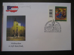 Osterreich- Oberndorf 24.12.2010 Sondermarke Auf Schmuck-Kuvert - Storia Postale