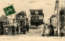 CPA AK PIERRELAYE - Rue De La Gare - Rue Carnot (380993) - Pierrelaye