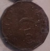 TANZANIA 1975  5 SENTI - Tanzania