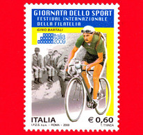 Nuovo - MNH - ITALIA  2009 - Giornata Dello Sport - Gino Bartali (1914- 2000), Ciclista - 0,60 - 2001-10: Mint/hinged