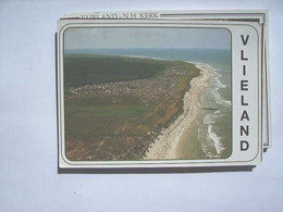 Nederland Holland Pays Bas Vlieland Met Luchtfoto Camping - Vlieland