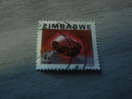 Zimbabwe - Pierres Précieuses - Garnet - 4c - Multicolore - Oblitéré - Année 1981 - - Zimbabwe (1980-...)