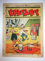 L'épatant N 75 Les Aventures Des Pieds Nickelés Charlot 2-2-1939 César Napoleon - Pieds Nickelés, Les