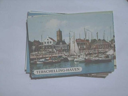 Nederland Holland Pays Bas Terschelling Haven Met Veel Boten - Terschelling