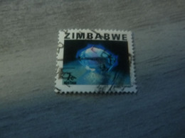 Zimbabwe - Pierres Précieuses - Blue Topaz - 7c. - Multicolore - Oblitéré - Année 1981 - - Zimbabwe (1980-...)