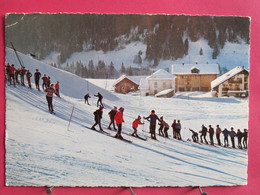 74 - La Chapelle D'Abondance - Les Pistes De Ski Les Rapes - Cours De Ski - R/verso - La Chapelle-d'Abondance