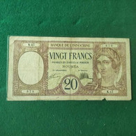 INDOCINA 20 FRANCS 1926 - Indochine