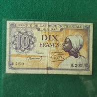 AFRICA OCC. FRANCESE 10 FRANCS - Other - Africa