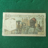 AFRICA OCC. FRANCESE 50 FRANCS 1953 - Other - Africa