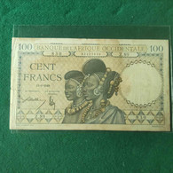 AFRICA OCC. FRANCESE 100 FRANCS 1940 - Other - Africa