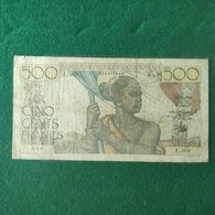 AFRICA OCC. FRANCESE 500 FRANCS 1948 - Other - Africa