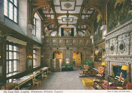 Great Hall Longleat, Warminster - Unused Postcard - Wiltshire - John Hinde - Salisbury