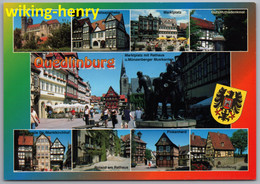 Quedlinburg - Mehrbildkarte 8 - Quedlinburg