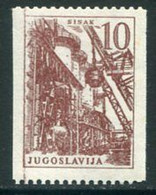 YUGOSLAVIA 1961 Definitive 10 D. Coil Stamps MNH / **.  Michel 941 - Neufs