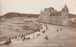 ABERYSTWITH - UNIVERSITY COLLEGE AND PIER - Cardiganshire