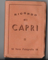 ITALIE Carnet Photos Ricordo Di Capri - Autres & Non Classés