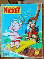 Le Journal De MICKEY N 55 La Petite Annie 1953 BIBI Lapin Basile BONIFACE Et CIE - Bibi Fricotin