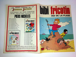 Bd BIBI FRICOTIN N ° 80 ROI DE LA PLAGE  1971 EO TTBE  Pierre LACROIX - Bibi Fricotin