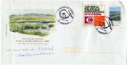 FRANCE ENTIER POSTAL AVEC REPIQUAGE RECTO / VERSO " FESTIVAL DE L'OISEAU ET DE LA NATURE EN BAIE DE SOMME " + OBL ILL... - Werbestempel