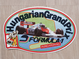 Formel 1 - Aufkleber - Hungaroring (1990er) - Automobile - F1