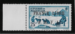 St Pierre Et Miquelon N°253 - France Libre - Neuf ** Sans Charnière - TB - Unused Stamps