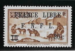 St Pierre Et Miquelon N°275 - France Libre - Neuf ** Sans Charnière - TB - Unused Stamps